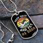 Keep Calm Siberian Necklace Stainless Steel or 18k Gold Dog Tag 24" Chain-Express Your Love Gifts