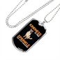 Kindness Sprinkle Necklace Stainless Steel or 18k Gold Dog Tag 24" Chain-Express Your Love Gifts