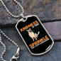 Kindness Sprinkle Necklace Stainless Steel or 18k Gold Dog Tag 24" Chain-Express Your Love Gifts