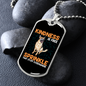 Kindness Sprinkle Necklace Stainless Steel or 18k Gold Dog Tag 24" Chain-Express Your Love Gifts