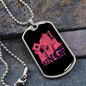 King of Spade Gambler Necklace Stainless Steel or 18k Gold Dog Tag 24" Chain-Express Your Love Gifts
