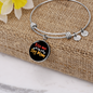 Kiss Me Dog Mom Bracelet Stainless Steel or 18k Gold Circle Bangle-Express Your Love Gifts