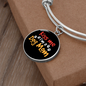Kiss Me Dog Mom Bracelet Stainless Steel or 18k Gold Circle Bangle-Express Your Love Gifts