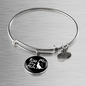 Kiss Me Dog White Bracelet Stainless Steel or 18k Gold Circle Bangle-Express Your Love Gifts