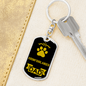 Kromfohrlander Keychain Stainless Steel or 18k Gold-Express Your Love Gifts