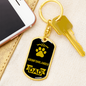 Kromfohrlander Keychain Stainless Steel or 18k Gold-Express Your Love Gifts