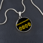 Kromfohrlander Mama Circle Necklace Stainless Steel or 18k Gold 18-22" Dog Owner Lover-Express Your Love Gifts