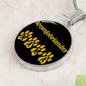 Kromfohrlander Mama Circle Necklace Stainless Steel or 18k Gold 18-22" Dog Owner Lover-Express Your Love Gifts