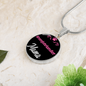 Kromfohrlander Mama Necklace Circle Pendant Stainless Steel or 18k Gold 18-22" Dog Mom Pendant-Express Your Love Gifts