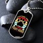 Learned From Dogs Paw Necklace Stainless Steel or 18k Gold Dog Tag 24" Chain-Express Your Love Gifts