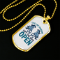 Left The Gate Open Horse Necklace Stainless Steel or 18k Gold Dog Tag 24" Chain-Express Your Love Gifts