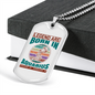 Legend Are Born in Aquarius Zodiac Necklace Stainless Steel or 18k Gold Dog Tag 24" Chain-Express Your Love Gifts