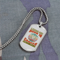 Legend Are Born in Cancer Zodiac Necklace Stainless Steel or 18k Gold Dog Tag 24" Chain-Express Your Love Gifts