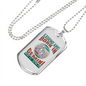 Legend Are Born in Gemini Zodiac Necklace Stainless Steel or 18k Gold Dog Tag 24" Chain-Express Your Love Gifts