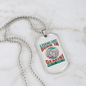 Legend Are Born in Gemini Zodiac Necklace Stainless Steel or 18k Gold Dog Tag 24" Chain-Express Your Love Gifts