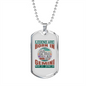 Legend Are Born in Gemini Zodiac Necklace Stainless Steel or 18k Gold Dog Tag 24" Chain-Express Your Love Gifts