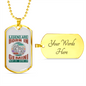 Legend Are Born in Gemini Zodiac Necklace Stainless Steel or 18k Gold Dog Tag 24" Chain-Express Your Love Gifts