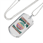 Legend Are Born in Sagittarius Zodiac Necklace Stainless Steel or 18k Gold Dog Tag 24" Chain-Express Your Love Gifts