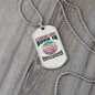 Legend Are Born in Sagittarius Zodiac Necklace Stainless Steel or 18k Gold Dog Tag 24" Chain-Express Your Love Gifts