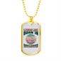 Legend Are Born in Sagittarius Zodiac Necklace Stainless Steel or 18k Gold Dog Tag 24" Chain-Express Your Love Gifts