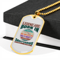 Legend Are Born in Sagittarius Zodiac Necklace Stainless Steel or 18k Gold Dog Tag 24" Chain-Express Your Love Gifts