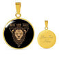 Leo Astrological Zodiac Sign Necklace Stainless Steel or 18k Gold 18-22"-Express Your Love Gifts