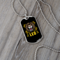 Leo Lion Head Zodiac Necklace Stainless Steel or 18k Gold Dog Tag 24" Chain-Express Your Love Gifts