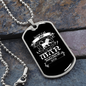 Leo Man Zodiac Necklace Stainless Steel or 18k Gold Dog Tag 24" Chain-Express Your Love Gifts