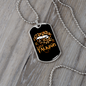Leo Talking Zodiac Necklace Stainless Steel or 18k Gold Dog Tag 24" Chain-Express Your Love Gifts