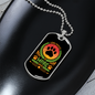 Less People More Dogs Necklace Stainless Steel or 18k Gold Dog Tag 24" Chain-Express Your Love Gifts