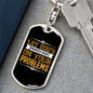 Let God'S Promises Shine Keychain Stainless Steel or 18k Gold Dog Tag Keyring-Express Your Love Gifts