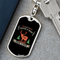 Lets Catch A Deer Hunter'S Keychain Gift Stainless Steel or 18k Gold Dog Tag Keyring-Express Your Love Gifts