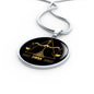 Libra Astrological Zodiac Sign Necklace Stainless Steel or 18k Gold 18-22"-Express Your Love Gifts