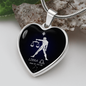 Libra Horoscope Zodiac Necklace Stainless Steel or 18k Gold Heart 18-22-Express Your Love Gifts