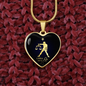 Libra Horoscope Zodiac Necklace Stainless Steel or 18k Gold Heart 18-22-Express Your Love Gifts