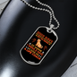 Life Coach Dog Necklace Stainless Steel or 18k Gold Dog Tag 24" Chain-Express Your Love Gifts