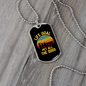 Life Goal Pet All The Dogs Necklace Stainless Steel or 18k Gold Dog Tag 24" Chain-Express Your Love Gifts