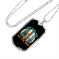 Life Goal Pet Necklace Stainless Steel or 18k Gold Dog Tag 24" Chain-Express Your Love Gifts