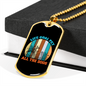 Life Goal Pet Necklace Stainless Steel or 18k Gold Dog Tag 24" Chain-Express Your Love Gifts