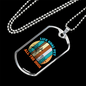 Life Goal Pet Necklace Stainless Steel or 18k Gold Dog Tag 24" Chain-Express Your Love Gifts