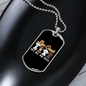 Life Goal Pets Puppies Necklace Stainless Steel or 18k Gold Dog Tag 24" Chain-Express Your Love Gifts