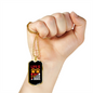 Life is Better With a Dog Paws Necklace Stainless Steel or 18k Gold Dog Tag 24" Chain-Express Your Love Gifts