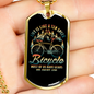 Life Is Like A Ten Speed Cycling Necklace Stainless Steel or 18k Gold Dog Tag 24"-Express Your Love Gifts