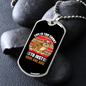 Life is Short to Have One Dog Bulldog Necklace Stainless Steel or 18k Gold Dog Tag 24" Chain-Express Your Love Gifts
