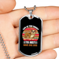 Life is Short to Have One Dog Bulldog Necklace Stainless Steel or 18k Gold Dog Tag 24" Chain-Express Your Love Gifts