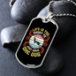 Life is Short to Have One Dog Necklace Stainless Steel or 18k Gold Dog Tag 24" Chain-Express Your Love Gifts