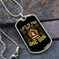 Life is Too Short Dog House Necklace Stainless Steel or 18k Gold Dog Tag 24" Chain-Express Your Love Gifts