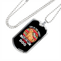 Life Is Too Short To Just Have One Dog-05 Necklace Stainless Steel or 18k Gold Dog Tag 24" Chain-Express Your Love Gifts