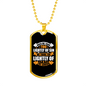 Lightly Of Sin Christian Necklace Stainless Steel or 18k Gold Dog Tag 24" Chain-Express Your Love Gifts
