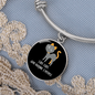 Like Cats And Bracelet Stainless Steel or 18k Gold Circle Bangle-Express Your Love Gifts